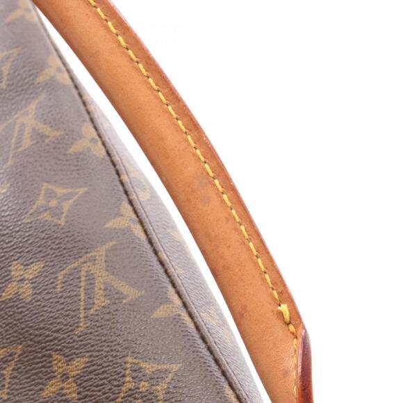 LOUIS VUITTON Brown Monogram Leather Looping GM Shoulder Bag - Picture 10 of 10